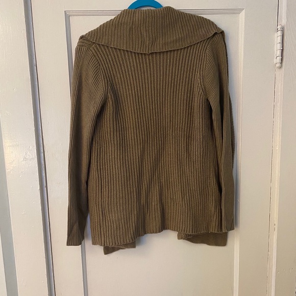 FOREVER 21 CARDIGAN TAN COMFY SWEATER SIZE S - Picture 4 of 4